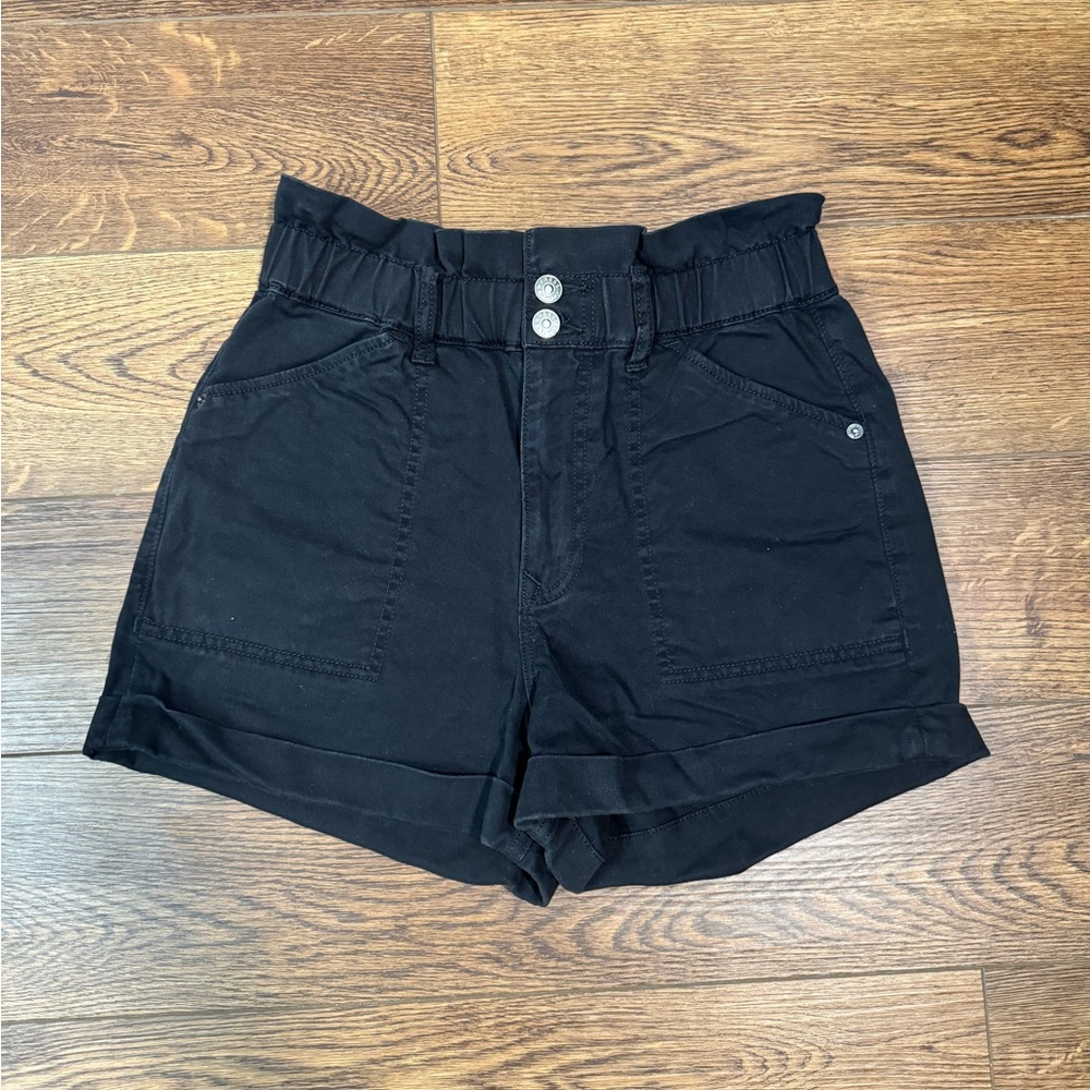 Express Black High-Waist Women's Shorts